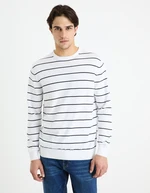 Celio Striped Sweater Decoton - Men's