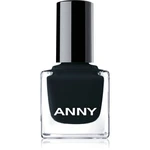 ANNY Color Nail Polish lak na nehty odstín 346 Deep Black Chief 15 ml