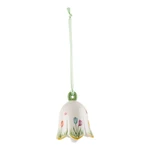 Ornament de Paște cu decor lalele, Colecția New Flower Bells - Villeroy & Boch