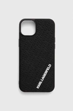 Puzdro na mobil Karl Lagerfeld iPhone 15 Plus / 14 Plus 6.7" čierna farba