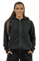 Nebbia Classic Zip-Up Hoodie INTENSE Signature Black M Bluza do fitness