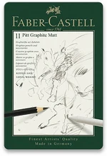 Kreslířská sada Faber-Castell Graphite Matt 11ks