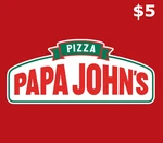 Papa John's $5 Gift Card US