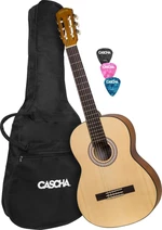 Cascha HH 2137 4/4 Natural Guitarra clásica