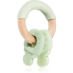 Kikkaboo Silicone and Wood Teether Keys hryzadielko Mint 1 ks