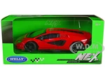 Lamborghini Countach LPI 800-4 Red "NEX Models" Series 1/24 Diecast Model Car by Welly