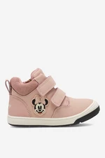 Šněrovací obuv Mickey&Friends AW23-323DSTC Přírodní kůže (useň) - Semiš,Přírodní kůže (useň) - Lícová