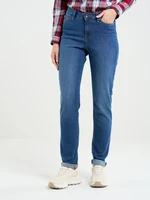 Big Star Woman's Slim Trousers Denim 190009 Medium Denim-344