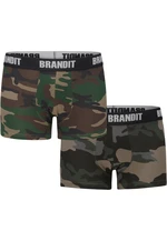 Boxer Shorts Logo 2er Pack woodland/darkcamo