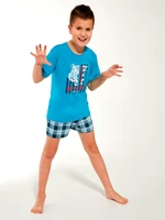 Pyjamas Cornette Young Boy 282/109 Tiger 2 134-164 turquoise