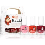 Miss Nella Peel Off Nail Polish Set sada laků na nehty