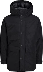 Jack&Jones PLUS Pánská bunda JJCHAMP 12245790 Black 6XL