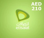 Etisalat Prepaid 210 AED Gift Card AE