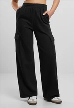 Women's Baggy Light Terry Sweat Sweatpants - Black