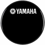 Yamaha P31024YB42223 24" Black Pelli Risonanti Batteria