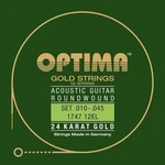 Optima 1747-12EL 24K Gold Acoustics Struny do gitary akustycznej