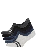 DEFACTO Men's Five-Pack Cotton Ballet Socks.