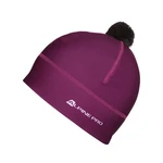 Functional cap with pompom ALPINE PRO ABERE holyhock