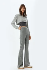 Koton Gray Women's Trousers