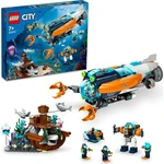 LEGO® City 60379 Prieskumná ponorka na dne mora