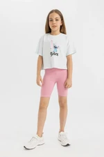 DEFACTO Girls' Short Oversized Leggings