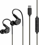 MEE audio M6 Sport USB-C Black Ear boucle