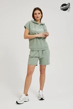 Women's shorts MOODO - olive