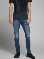 Modré slim fit džíny Jack & Jones Glenn - Pánské