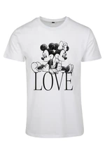 Minnie Loves Mickey Tee women's T-shirt white