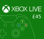 XBOX Live £45 Prepaid Card UK