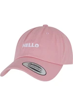 Hello Goodbye Cap pink