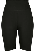 Women's High Waisted Cycling Shorts - Black