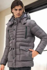 M8657 DEWBERRY MEN'S COAT-ANTHRACITE-1