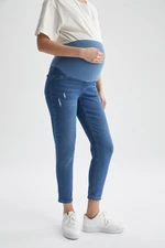 DEFACTO Boyfriend Ripped Detail Long Maternity Pants