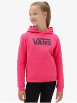 Dark pink girly hoodie VANS Flying - Girls