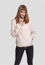 Women's Basic Pull Over Jacket Light Pink