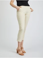 Orsay Beige Ladies Shortened Pants - Women