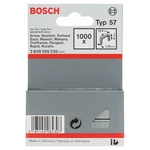 Plochá drôtená spona typ 57, 10,6 x 1,25 x 8 mm 1000 ks Bosch Accessories 2609200230