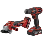 Einhell Power X-Change TC-TK 18 Li Kit 4257238 na náradie s akumulátorom, na náradie s batériami, pre údržbára sada nára