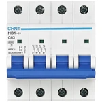 Chint 179747 NB1-63 4P C32 6kA DB elektrický istič    4-pólové 32 A  240 V, 415 V