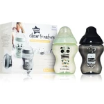 Tommee Tippee Closer To Nature Anti-colic Ollie and Pip kojenecká láhev Slow Flow 0m+ 2x260 ml