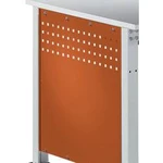 Manuflex ZB3350.2001 Boční panel pro univerzální standardní pracovní stoly, BxH 606 x 606 mm, pro stolní hloubka 800 mm