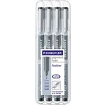 Staedtler 308 WP4 308 WP4 popisovač 6 ks/bal. černá 0.1 mm, 0.3 mm, 0.5 mm, 0.7 mm 1 ks