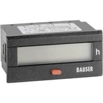 Počítadlo provozních hodin Bauser, 3800.3.1.0.1.2 AC, 115 - 240 VAC, 45 x 22 mm, IP54