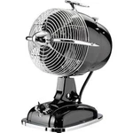 Retro stolní ventilátor CasaFan Retrojet, 24 W, (Ø x v) 18.2 cm x 32 cm, černá, chrom
