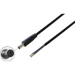 Nízkonapěťový připojovací kabel BKL Electronic 075830, vnější Ø 5.50 mm, vnitřní Ø 2.10 mm, 2.00 m, 1 ks