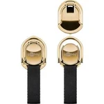 Stojan na mobilní telefon Goobay Finger Strap (gold/schwarz) N/A, černá, zlatá