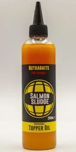 Nutrabaits topper polévací olej salmon sludge 250 ml lososový