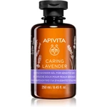 Apivita Caring Lavender Shower Gel for Sensitive Skin jemný sprchový gel pro citlivou pokožku 250 ml