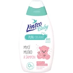 Linteo Baby pečující mycí mléko pro děti 425 ml